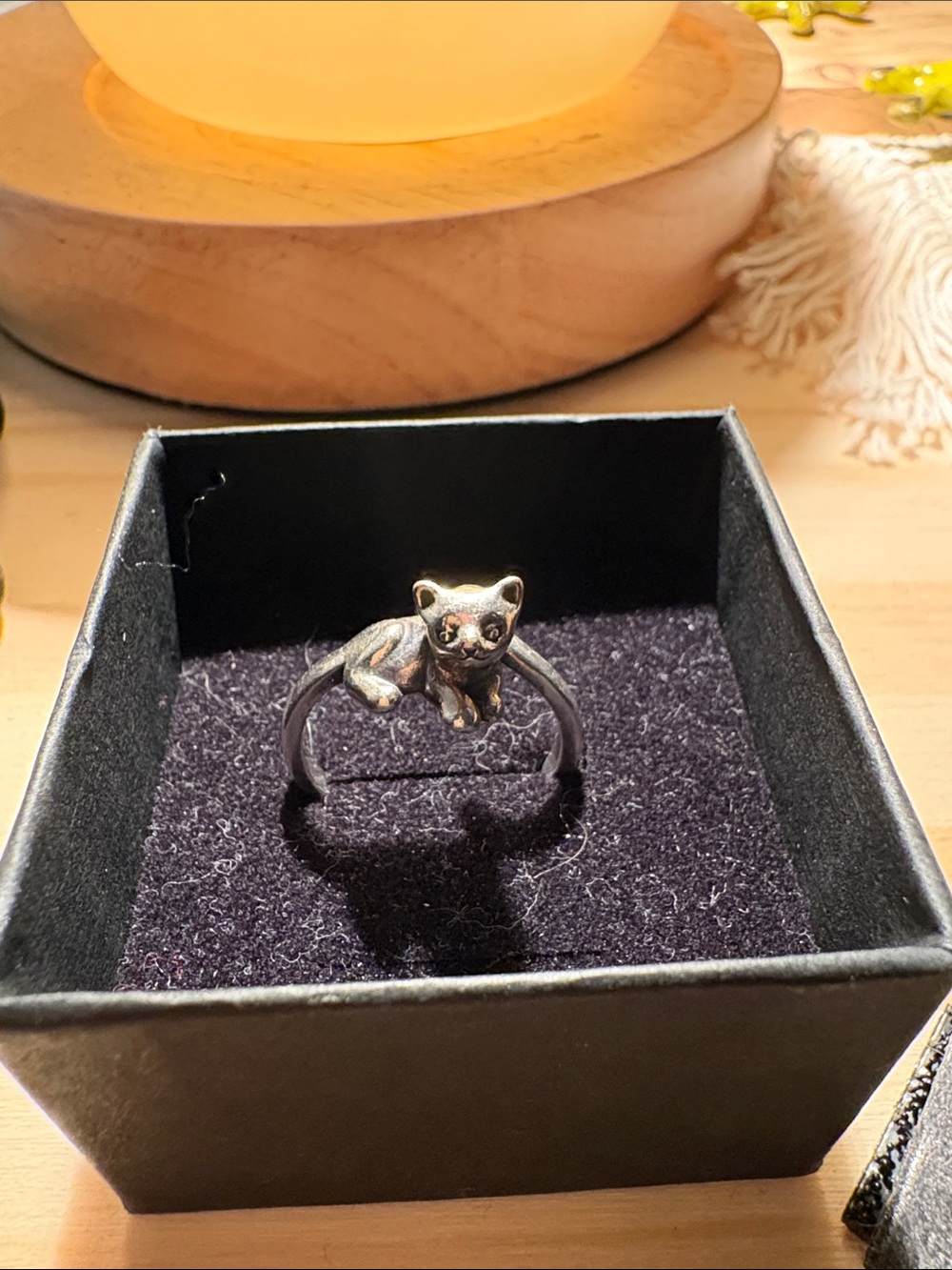 James Avery RETIRED Sweet Kitten Ring